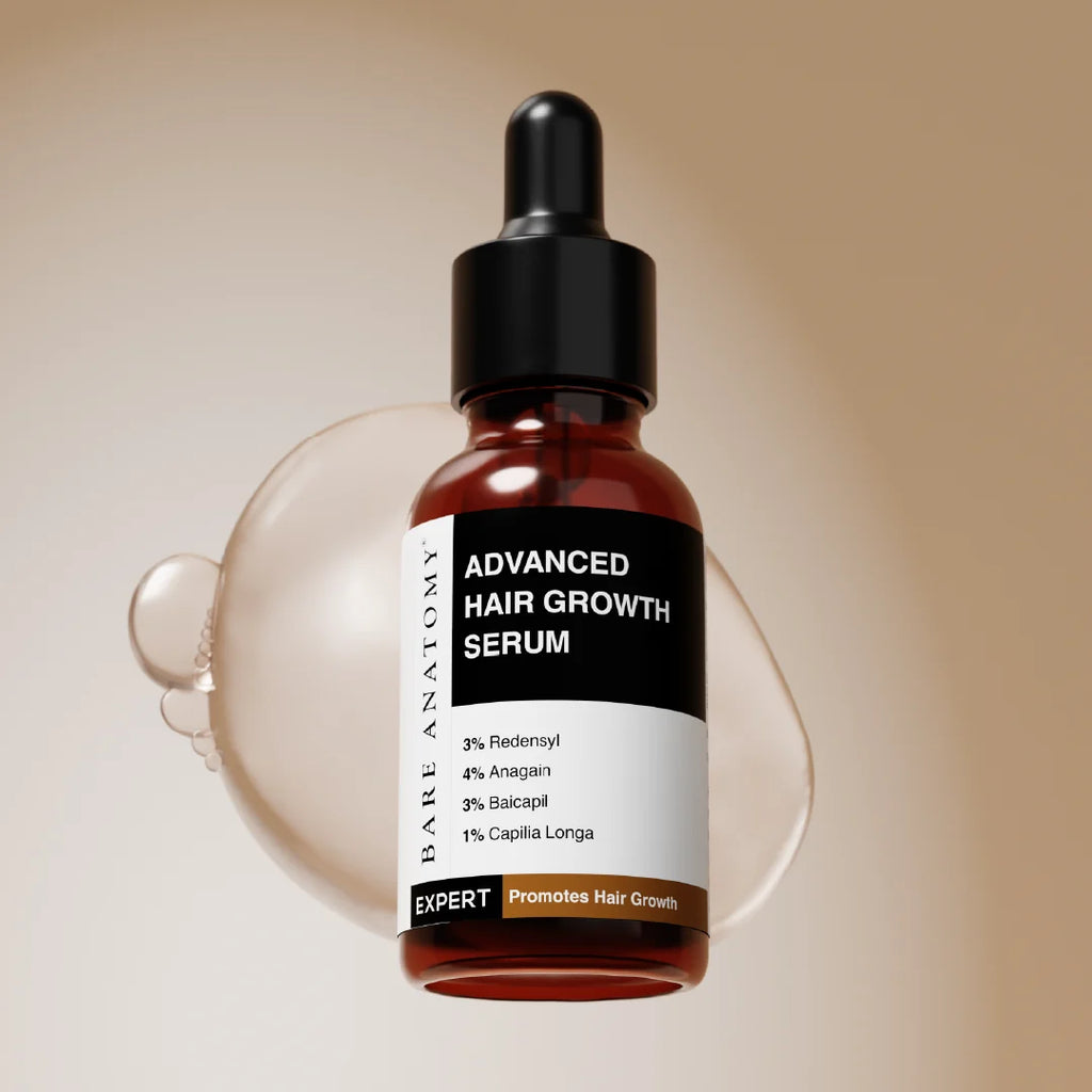 Advanced Hair Growth Serum With 3% Redensyl, 4% Anagain, & 1% Capilia Longa - 30 ml