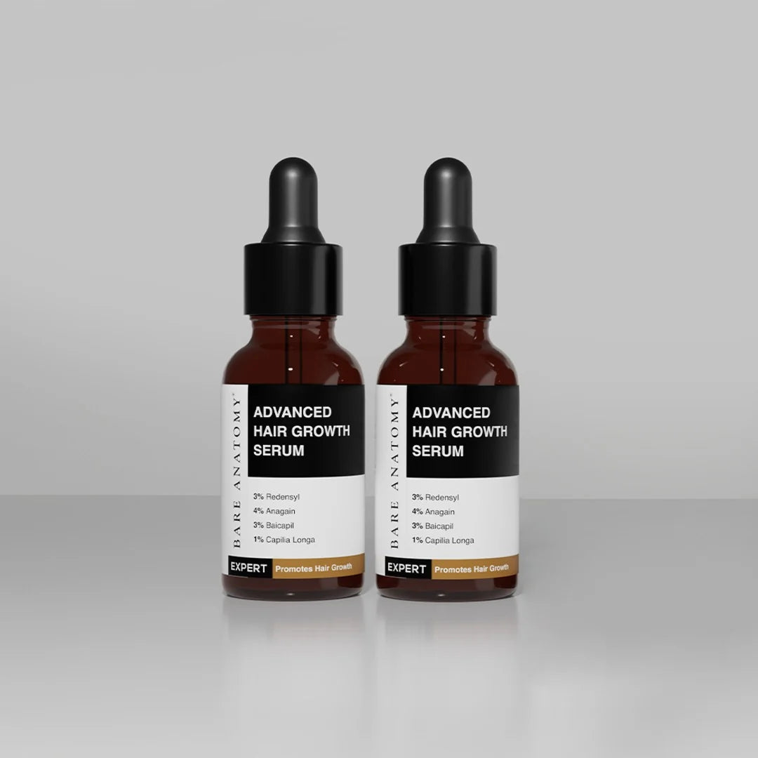 Advanced Hair Growth Serum With 3% Redensyl, 4% Anagain, & 1% Capilia Longa - 30 ml