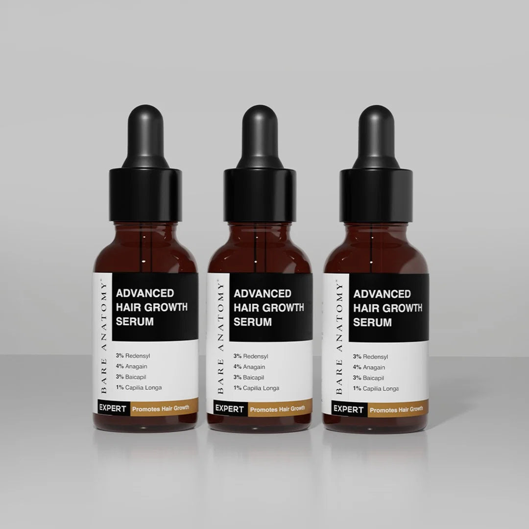 Advanced Hair Growth Serum With 3% Redensyl, 4% Anagain, & 1% Capilia Longa - 30 ml